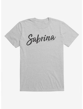 Archie Comics Sabrina The Teenage Witch Classic Logo Script T-Shirt, HEATHER GREY, hi-res