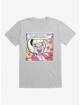 Archie Comics Sabrina The Teenage Witch Lovestruck Comic T-Shirt, HEATHER GREY, hi-res