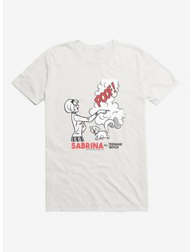Archie Comics Sabrina The Teenage Witch Poof T-Shirt, WHITE, hi-res