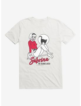 Archie Comics Sabrina The Teenage Witch Sabrina And Salem T-Shirt, WHITE, hi-res