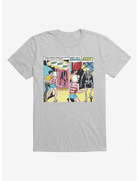 Archie Comics Sabrina The Teenage Witch Skeleton Comic T-Shirt, HEATHER GREY, hi-res