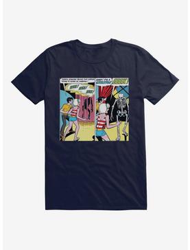 Archie Comics Sabrina The Teenage Witch Skeleton Comic T-Shirt, NAVY, hi-res