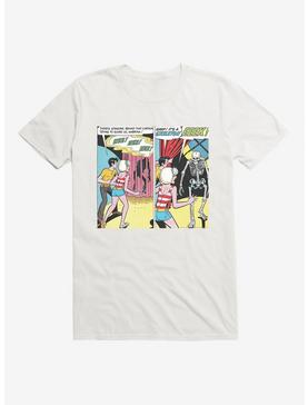 Archie Comics Sabrina The Teenage Witch Skeleton Comic T-Shirt, WHITE, hi-res