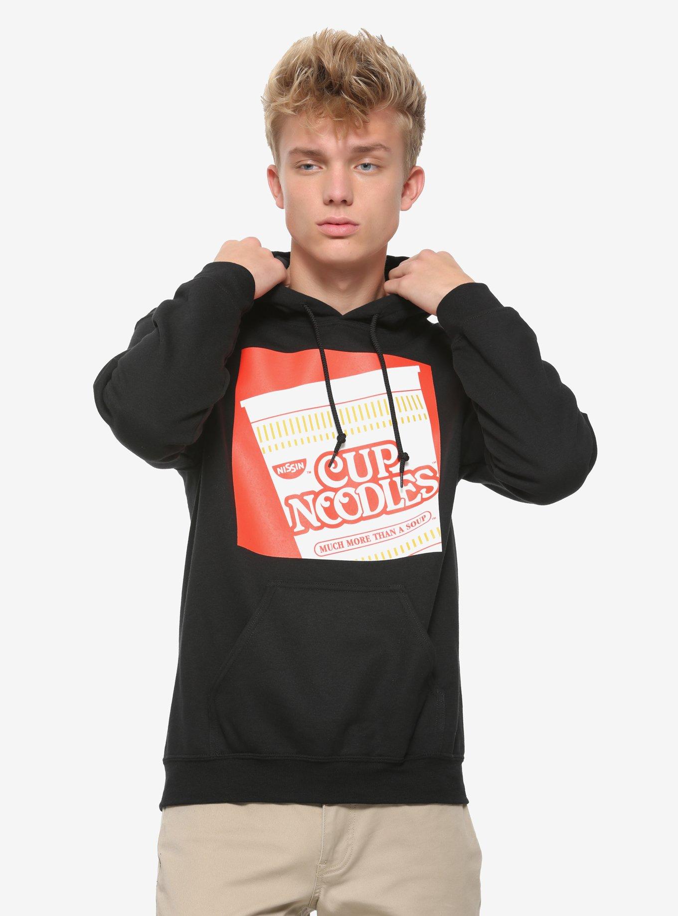 Nissin Cup Noodles Black Hoodie