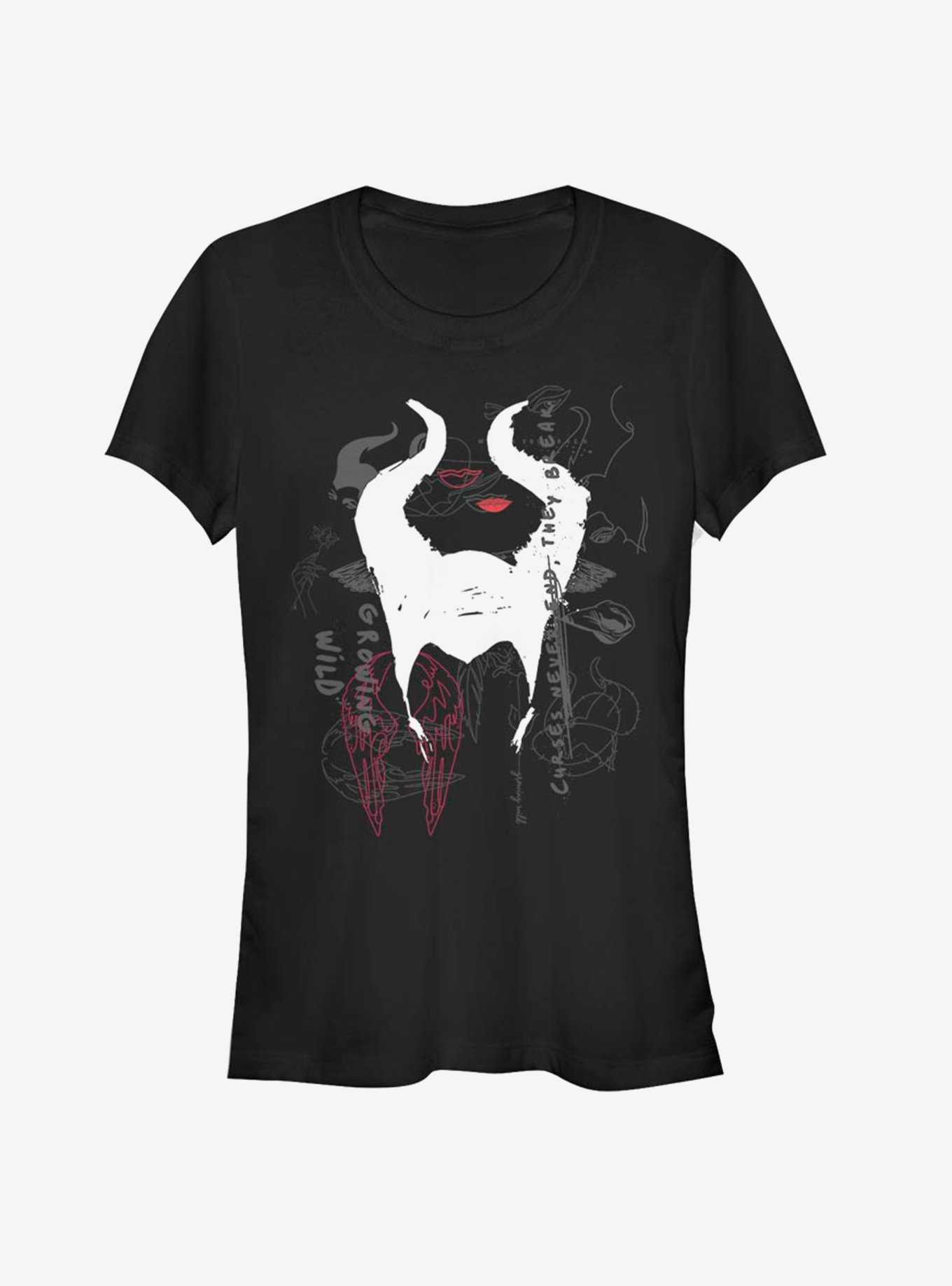 Disney Maleficent: Mistress Of Evil Collage Girls T-Shirt, , hi-res