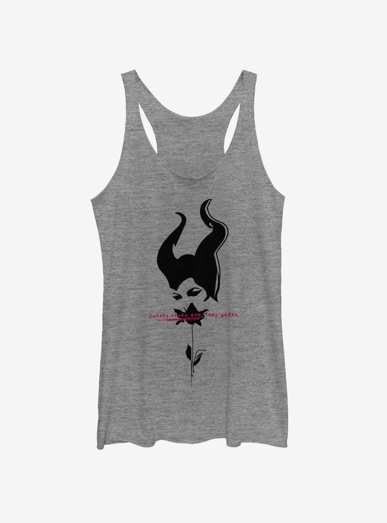 Disney Maleficent: Mistress Of Evil Black Rose Girls Tank, , hi-res