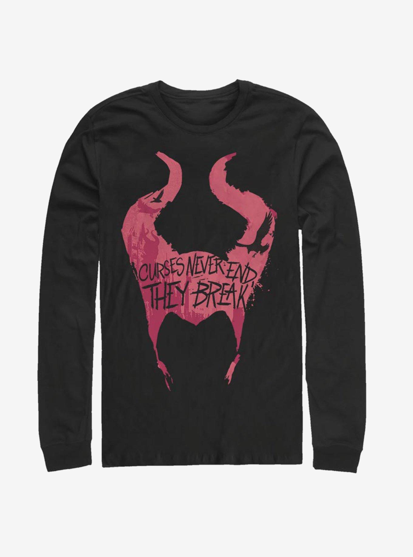 Disney Maleficent: Mistress Of Evil Curses Break Long-Sleeve T-Shirt