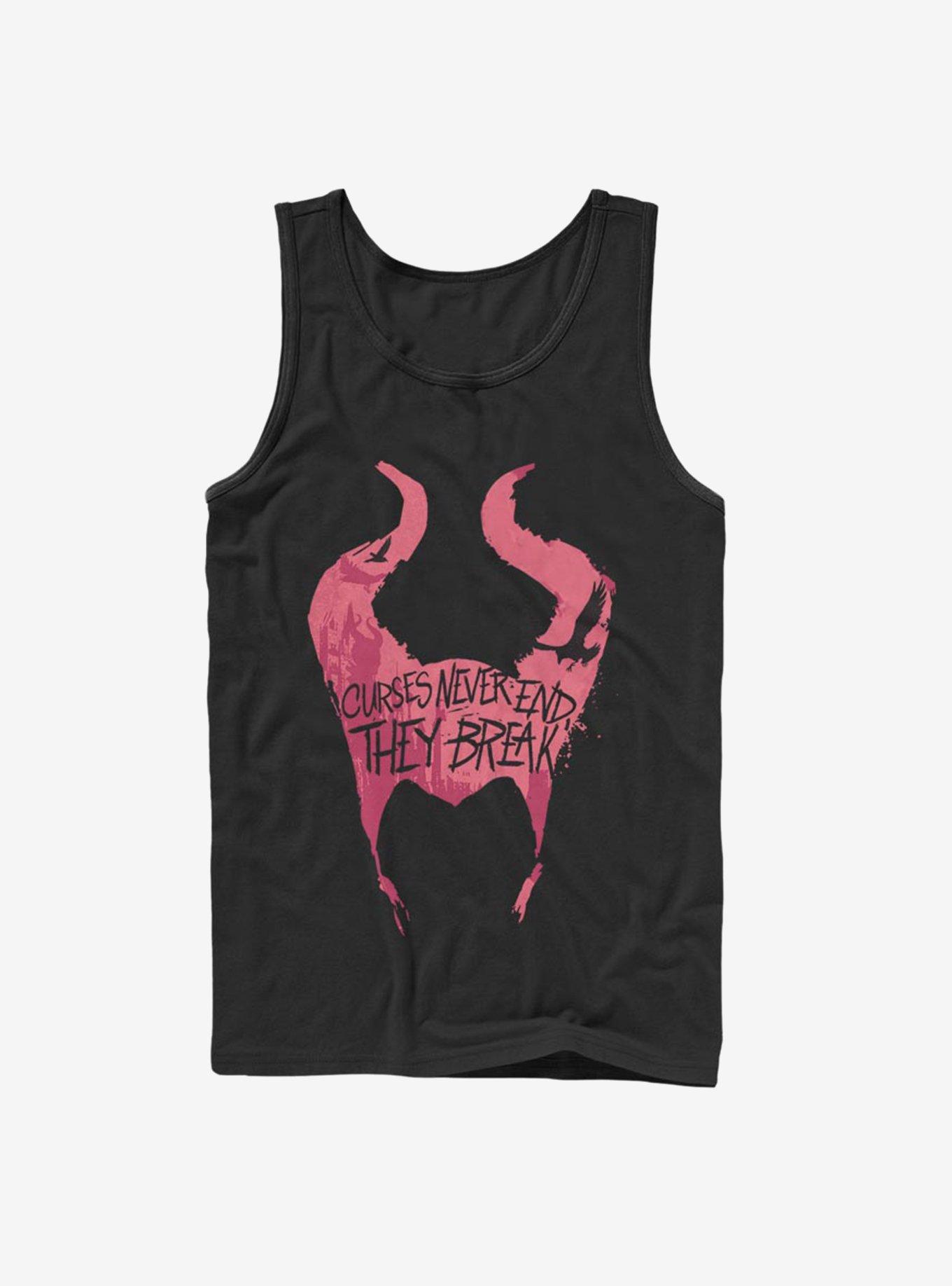 Disney Maleficent: Mistress Of Evil Curses Break Tank, BLACK, hi-res