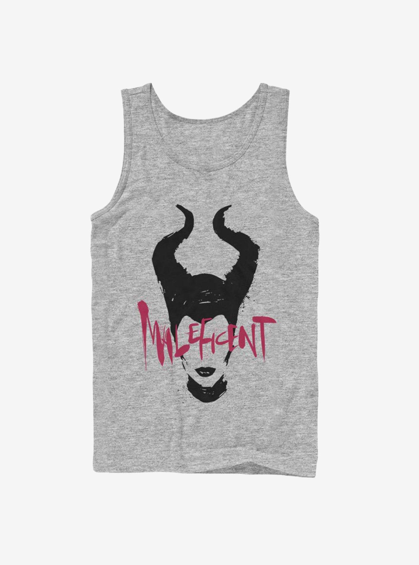 Disney Maleficent: Mistress Of Evil Paint Silhouette Tank, ATH HTR, hi-res