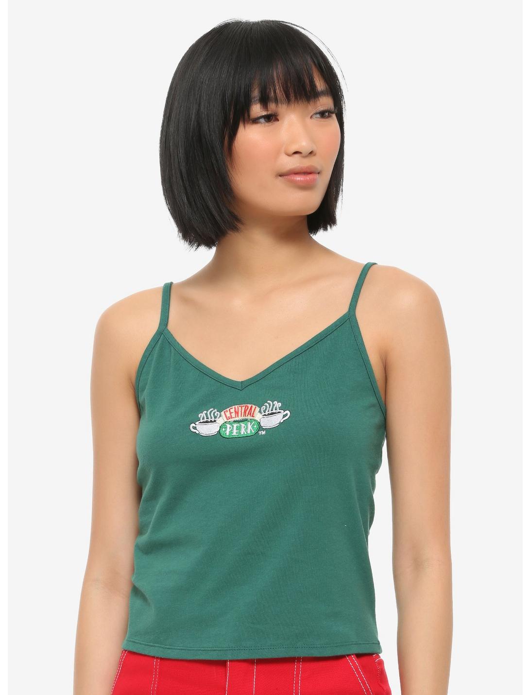 Friends Central Perk Embroidered Logo Girls Tank Top, MULTI, hi-res
