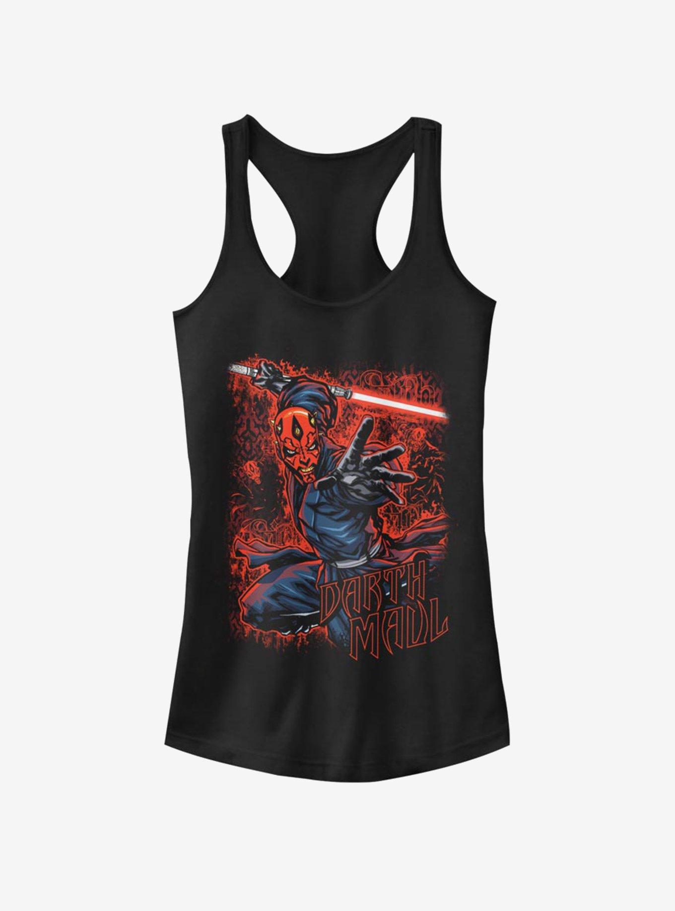 Star Wars Darth Maul Awesome Maul Girls Tank, BLACK, hi-res