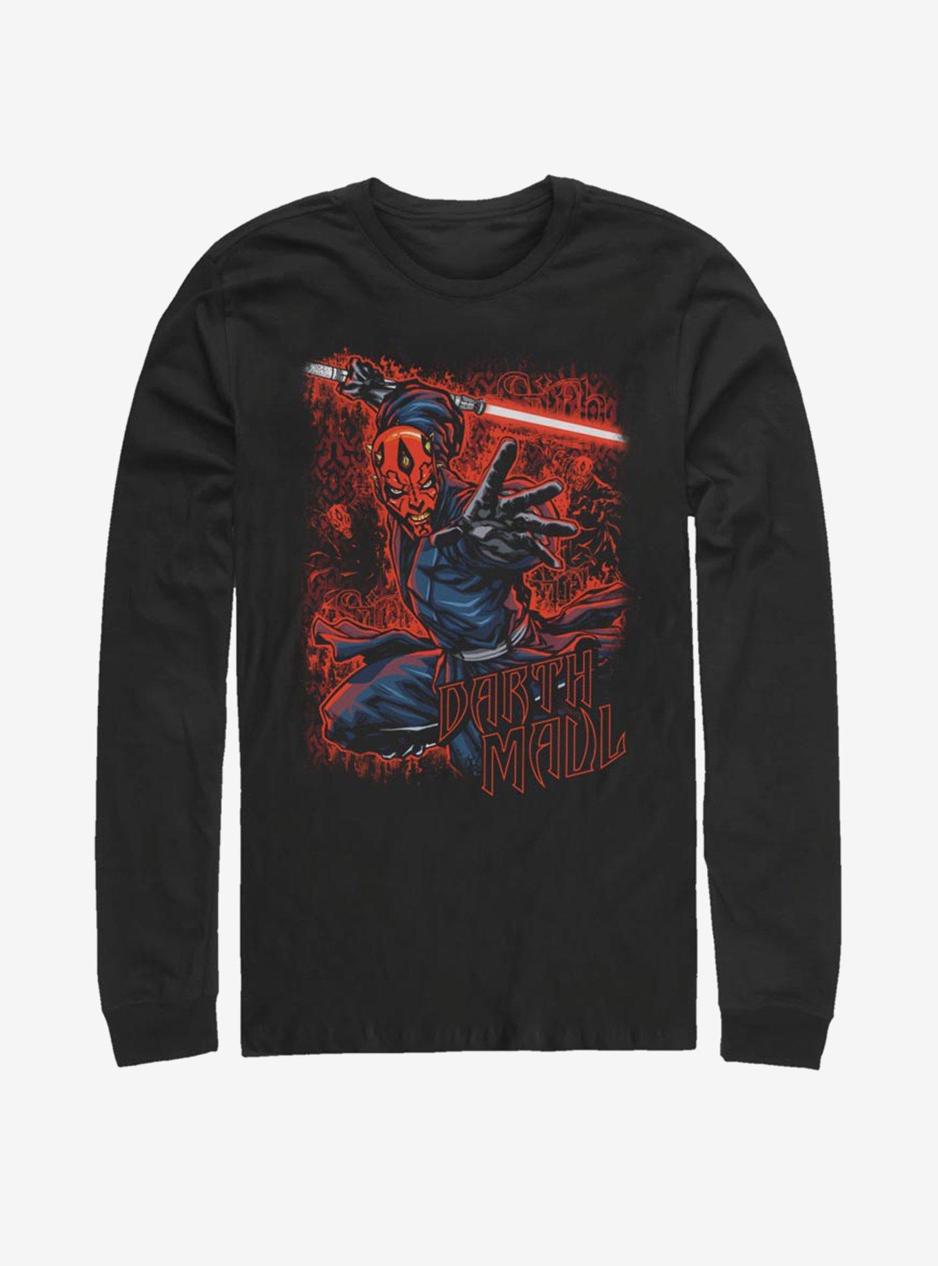 Star Wars Darth Maul Awesome Maul Long-Sleeve T-Shirt