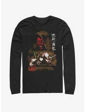 Star Wars Darth Maul Battle Long-Sleeve T-Shirt, , hi-res