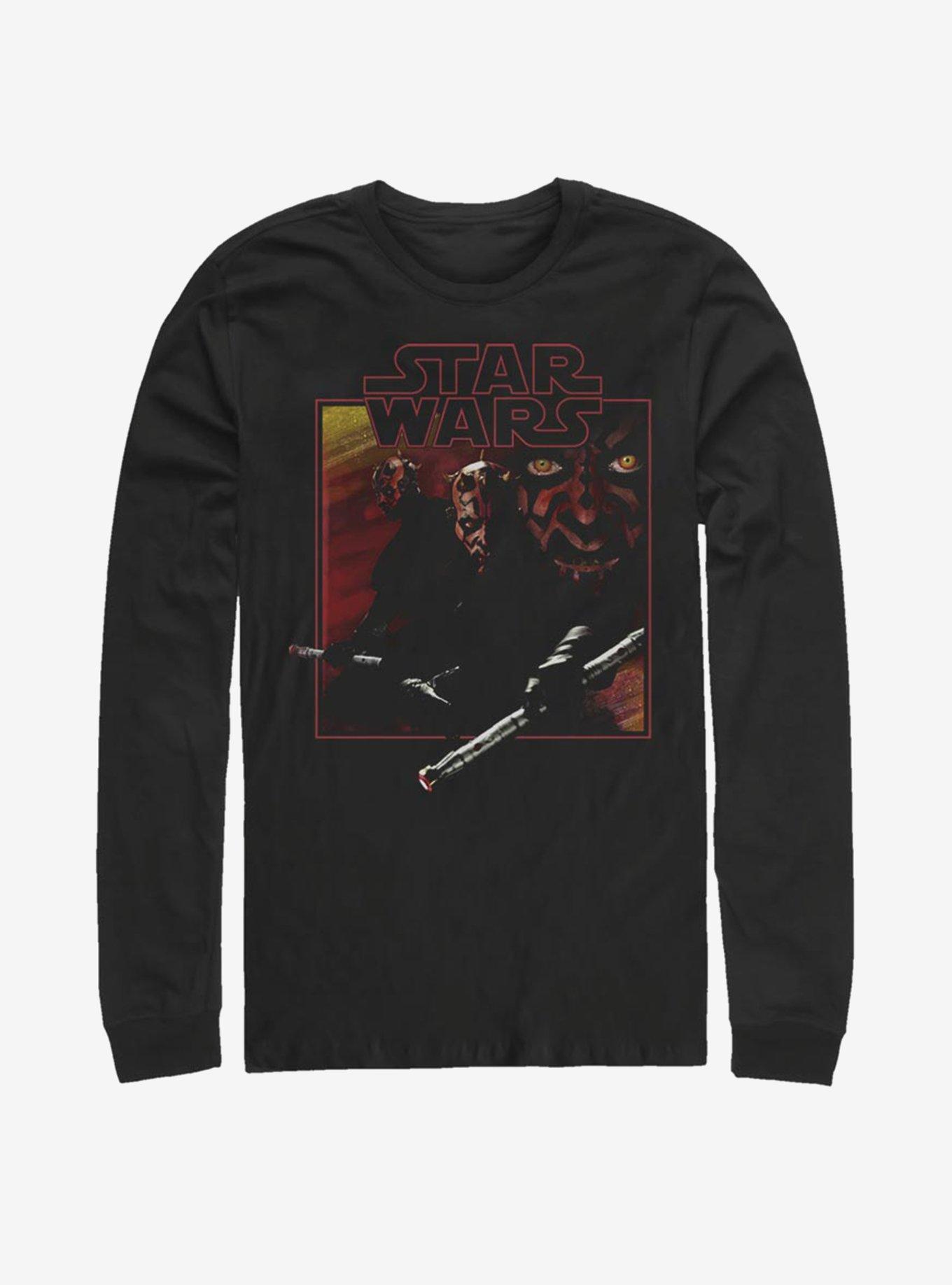 Star Wars Darth Maul Vintage Maul Long-Sleeve T-Shirt, , hi-res