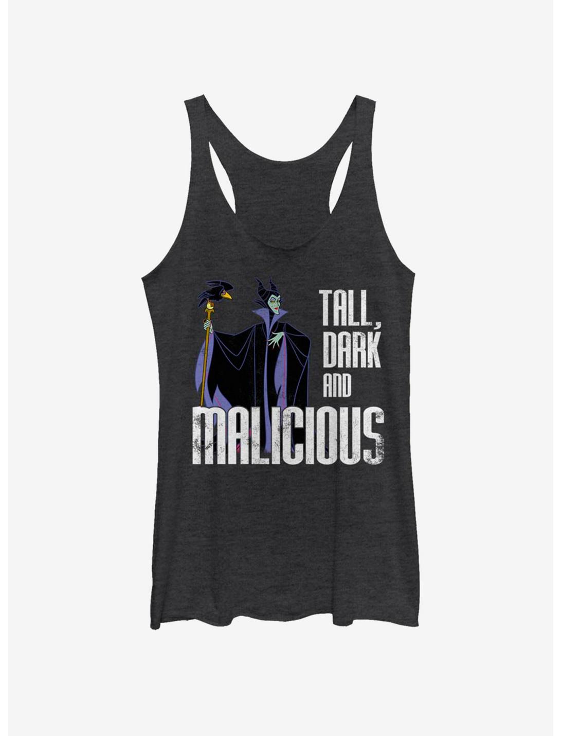 Disney Villains Maleficent Tall N' Dark Girls Tank, BLK HTR, hi-res