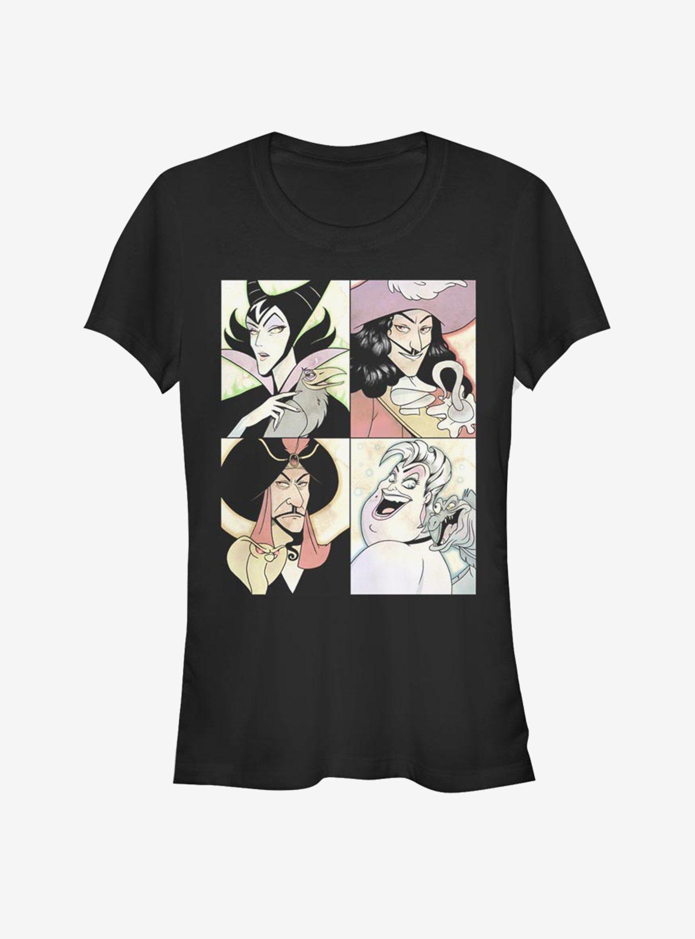 Disney Villains Maleficent Anime Villains Girls T-Shirt, BLACK, hi-res