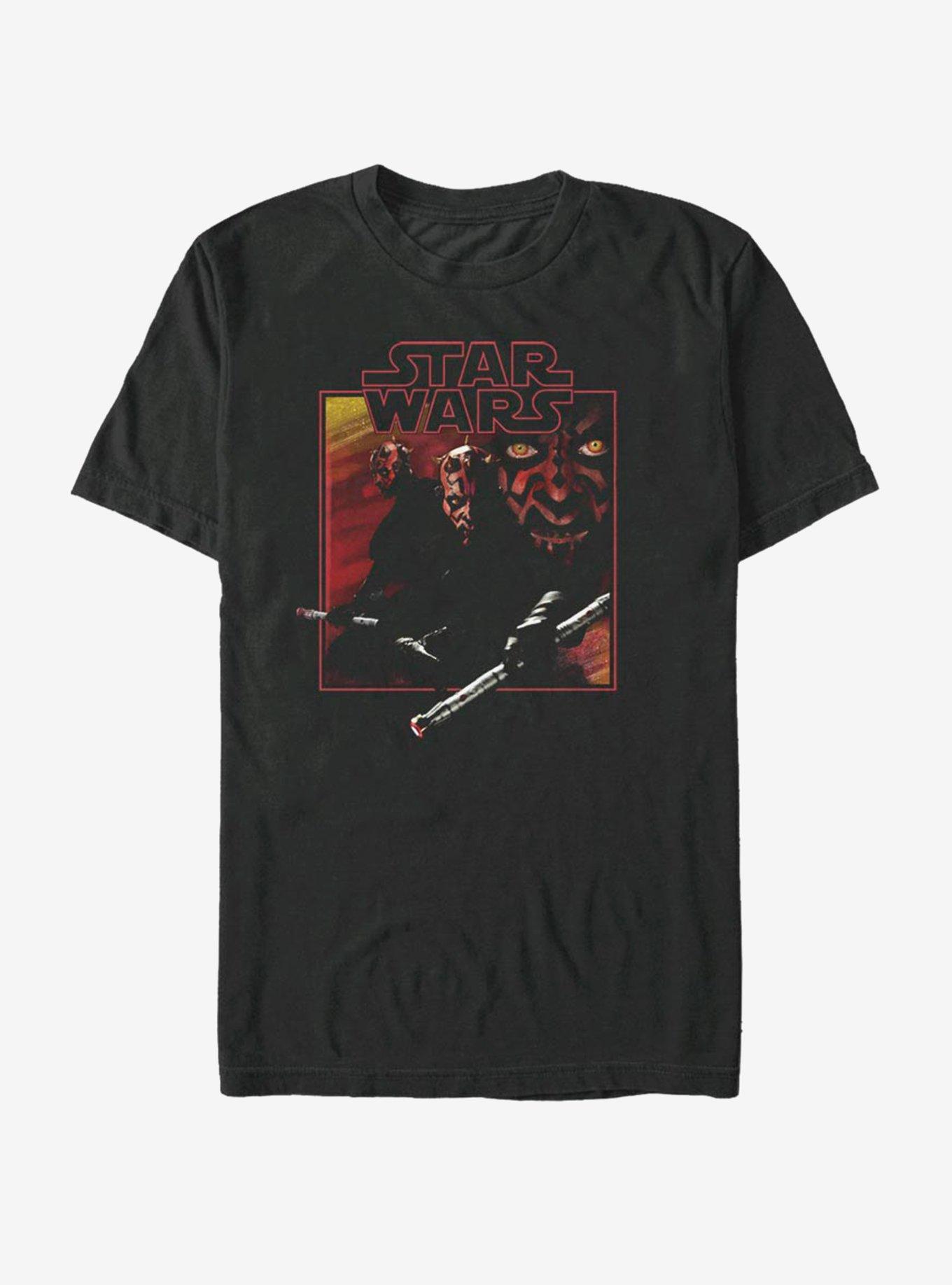 Star Wars Darth Maul Vintage Maul T-Shirt, BLACK, hi-res