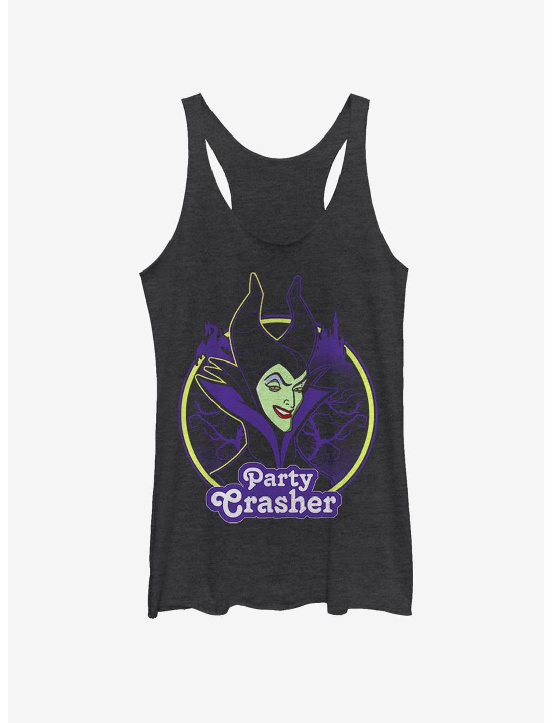 Disney Villains Maleficent Party Crasher Girls Tank, BLK HTR, hi-res