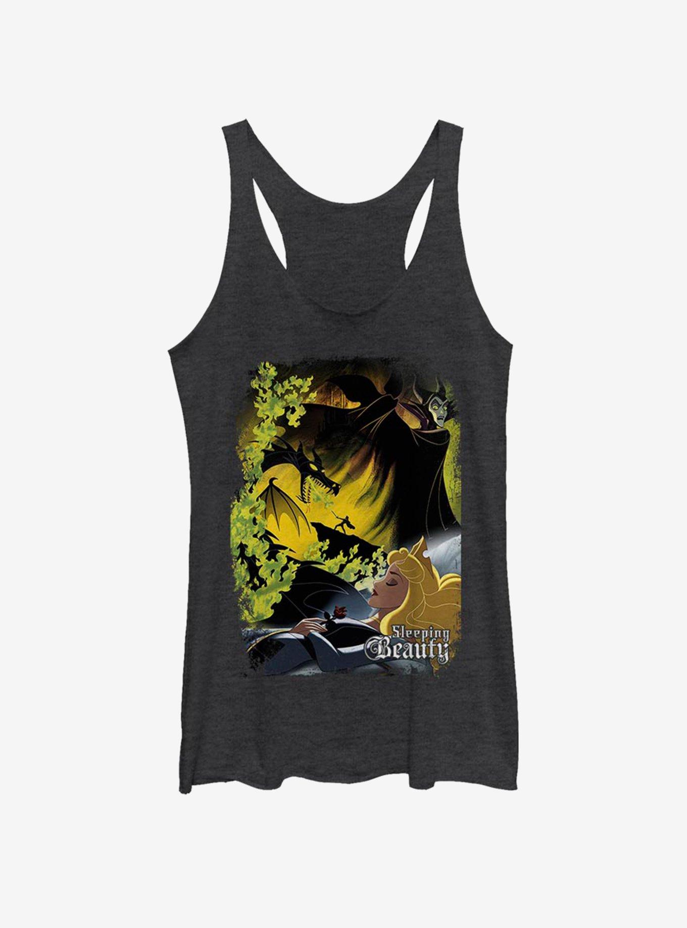 Disney Villains Maleficent Sleeping Poster Girls Tank