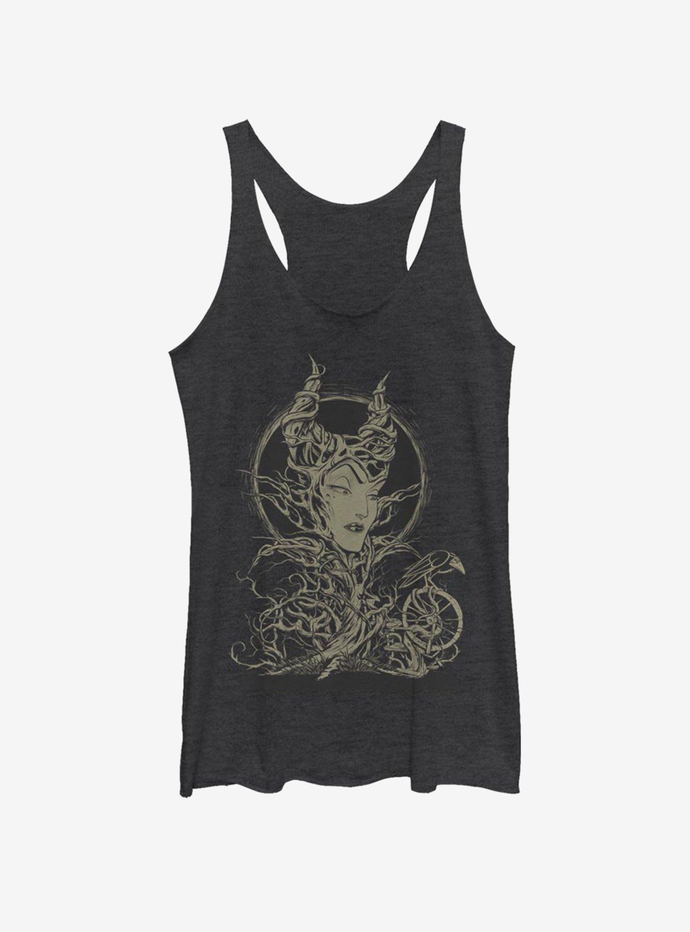 Disney Villains Maleficent The Gift Girls Tank, BLK HTR, hi-res