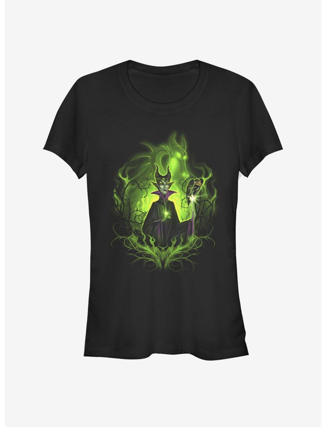 Disney Villains Maleficent Dark Fairy Girls T-Shirt, BLACK, hi-res