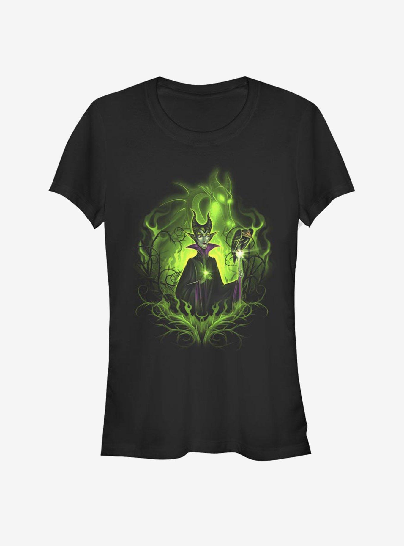 Disney Villains Maleficent Dark Fairy Girls T-Shirt, BLACK, hi-res