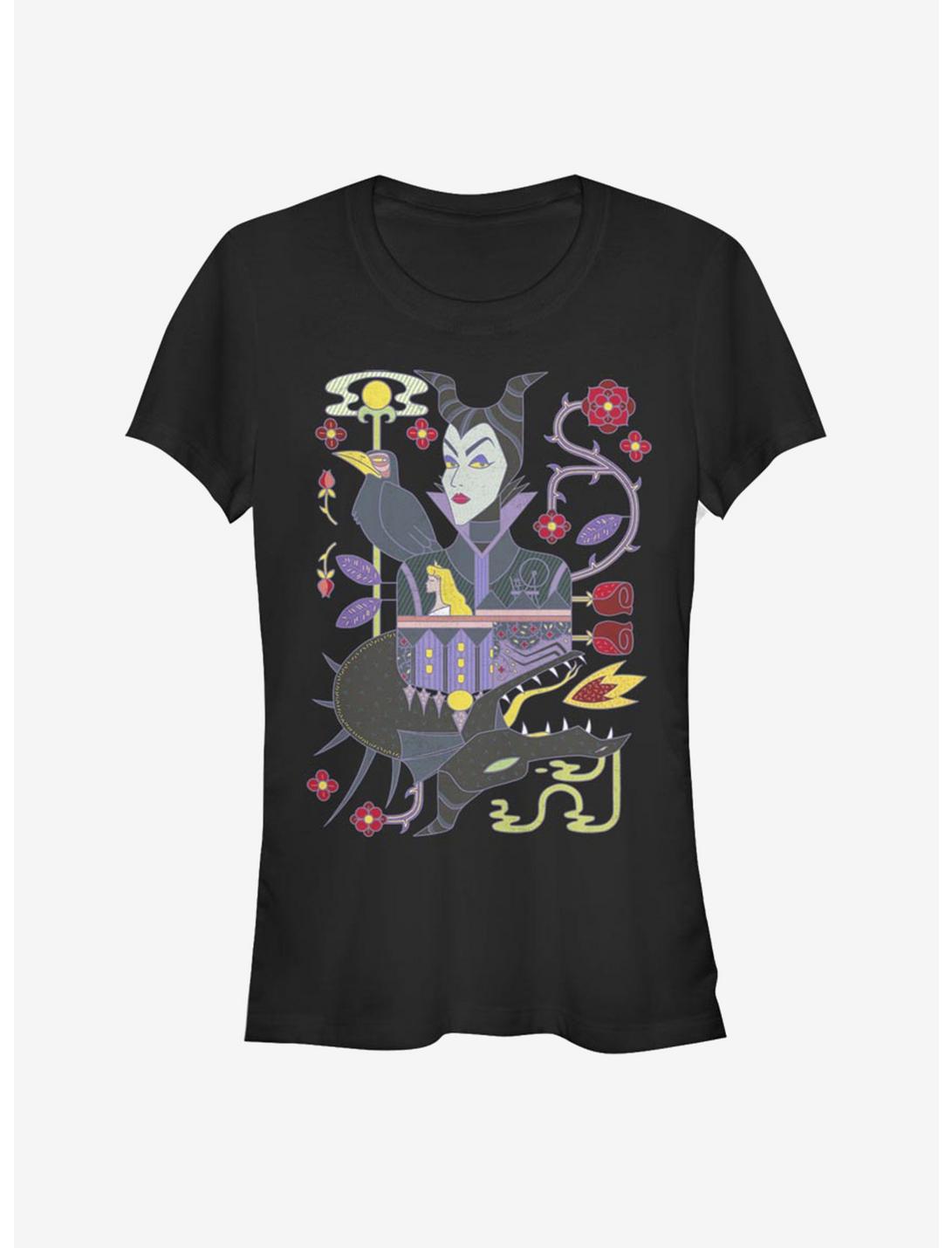 Disney Villains Maleficent Dual Maleficent Girls T-Shirt, BLACK, hi-res