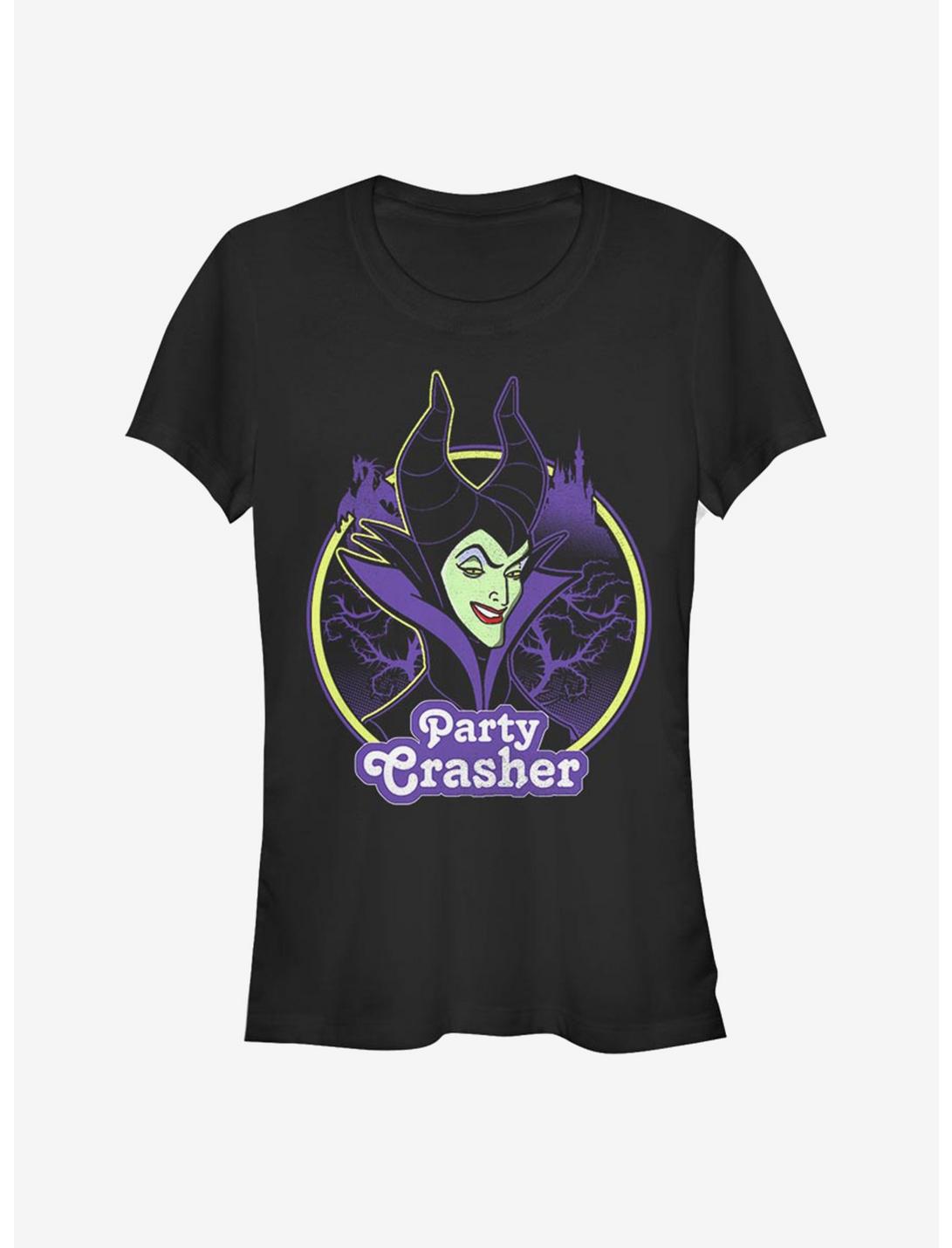 Disney Villains Maleficent Party Crasher Girls T-Shirt, BLACK, hi-res