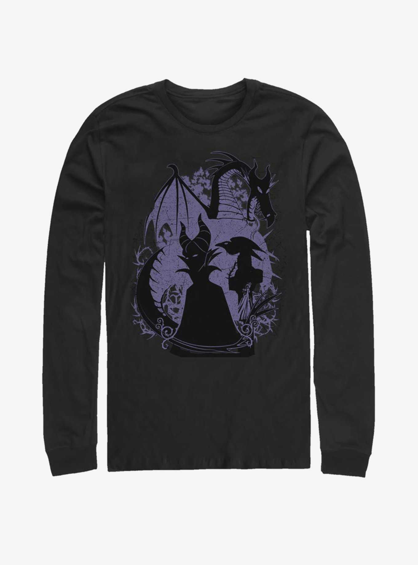 Disney Villains Maleficent Bone Heart Long-Sleeve T-Shirt, , hi-res