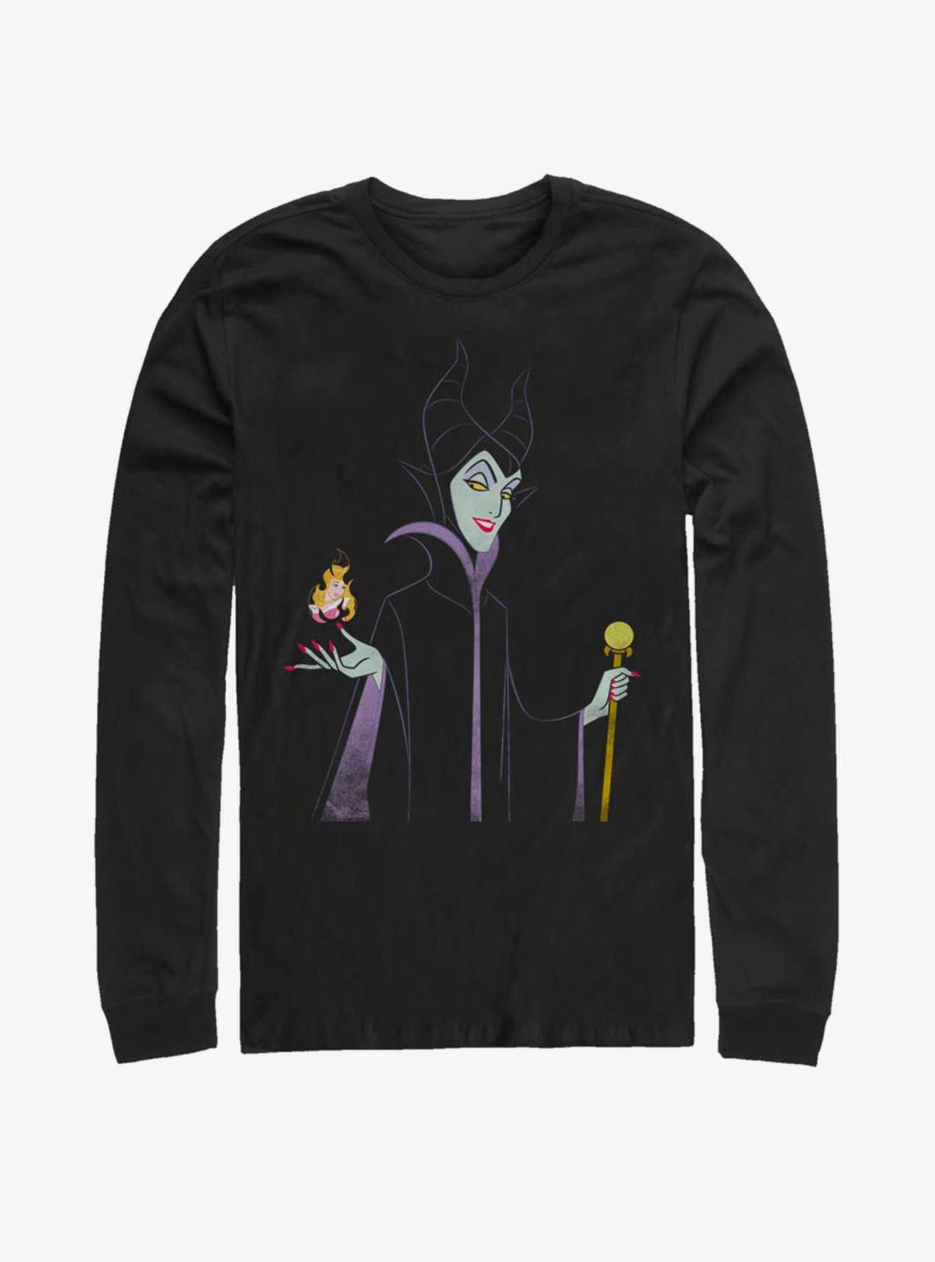 Disney Villains Maleficent Minimal Maleficent Long-Sleeve T-Shirt, , hi-res