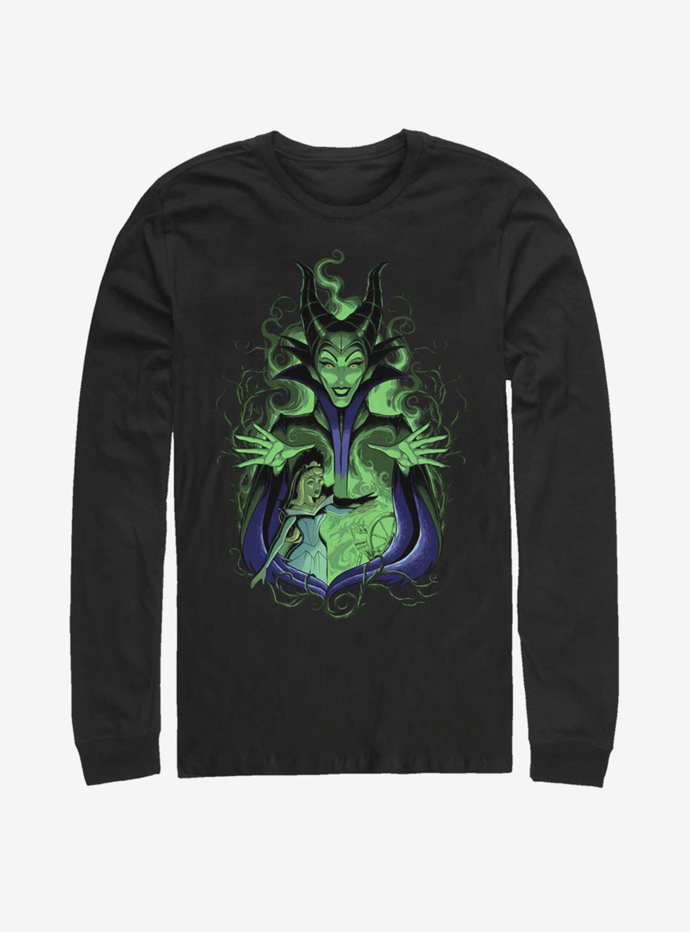 Disney Villains Maleficent Ultimate Gift Long-Sleeve T-Shirt, BLACK, hi-res