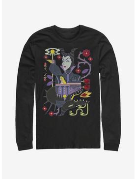 Plus Size Disney Villains Maleficent Dual Maleficent Long-Sleeve T-Shirt, , hi-res