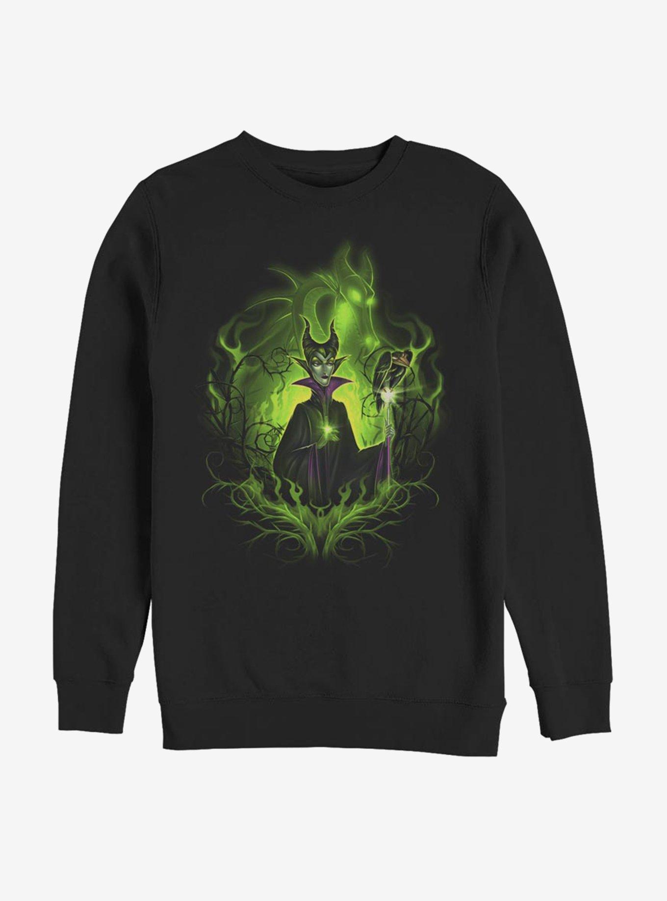 Disney Villains Maleficent Dark Fairy Sweatshirt, BLACK, hi-res