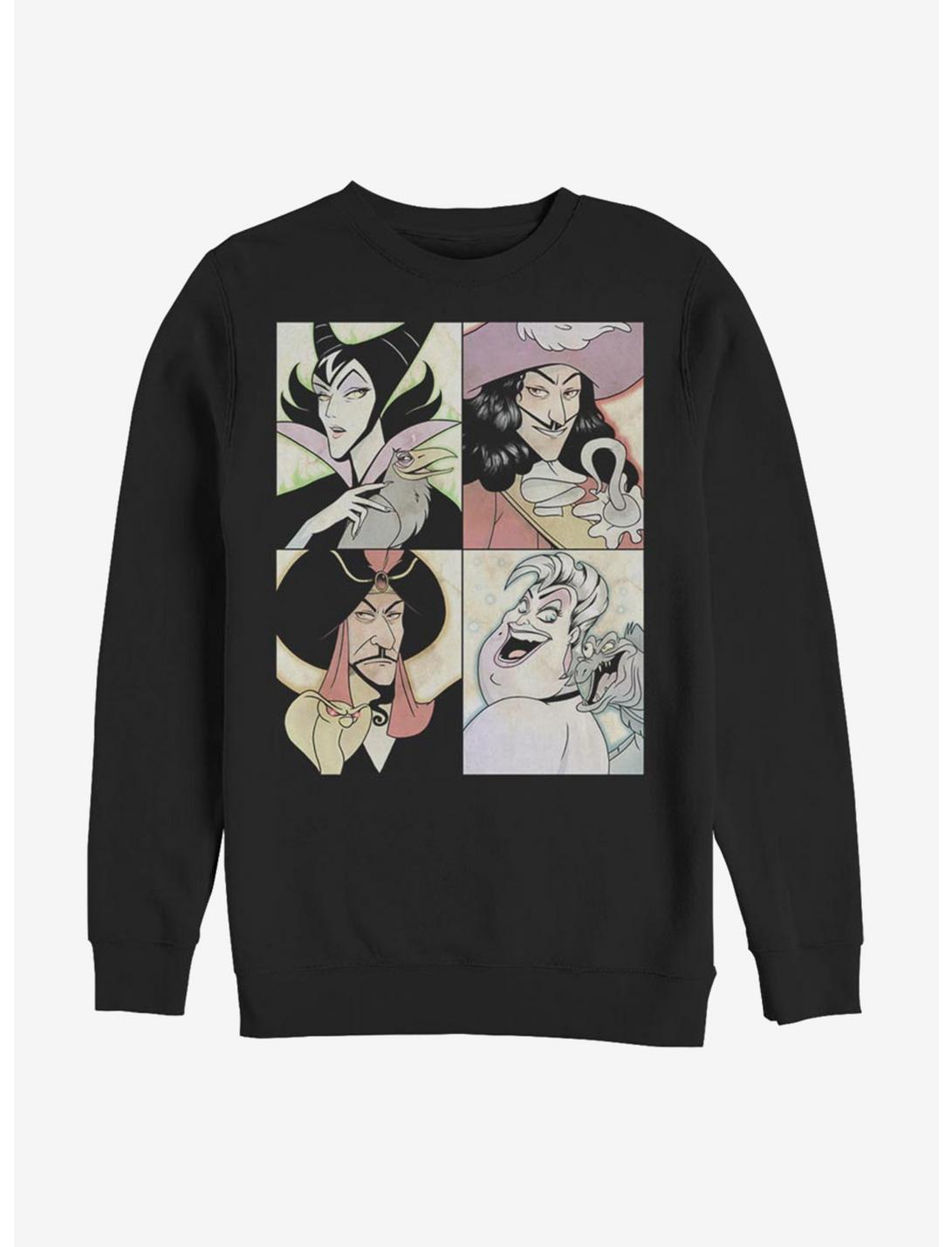 Disney Villains Maleficent Anime Villains Sweatshirt, BLACK, hi-res