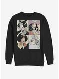 Disney Villains Maleficent Anime Villains Sweatshirt, BLACK, hi-res