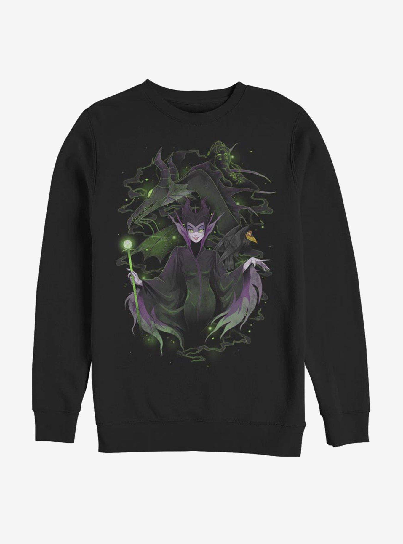 Disney Villains Maleficent Maleficent Manga Sweatshirt, BLACK, hi-res