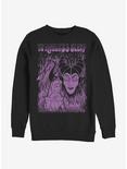 Disney Villains Maleficent Ageless Sleep Sweatshirt, BLACK, hi-res