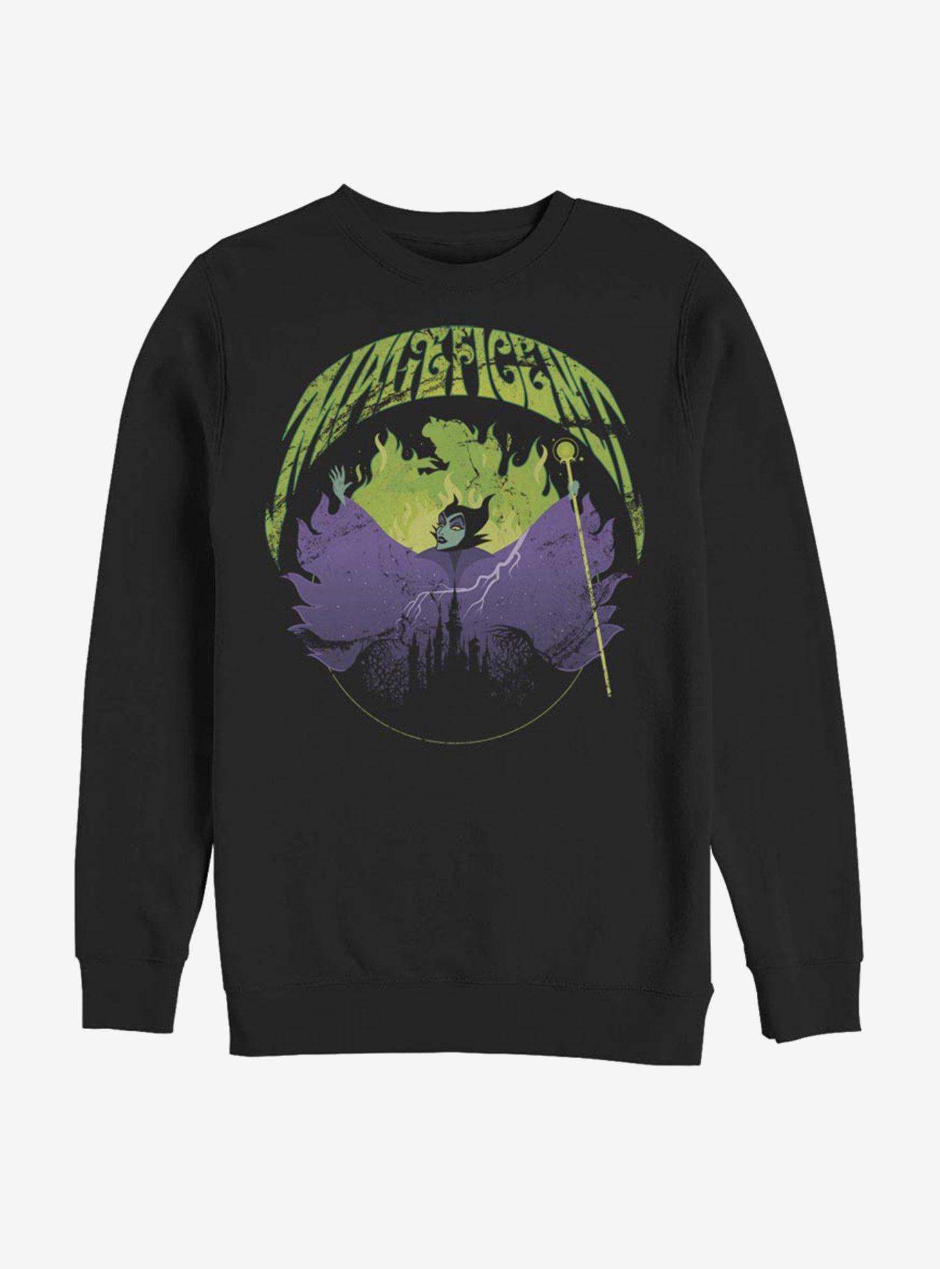 Disney Villains Maleficent Maleficent Rock Sweatshirt - BLACK | Hot Topic