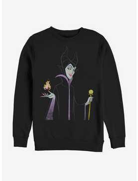 Disney Villains Maleficent Minimal Maleficent Sweatshirt, , hi-res