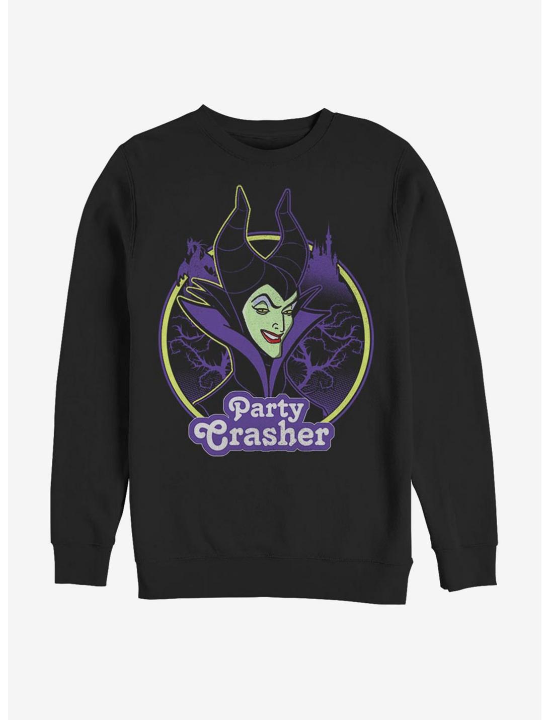 Disney Villains Maleficent Party Crasher Sweatshirt, BLACK, hi-res