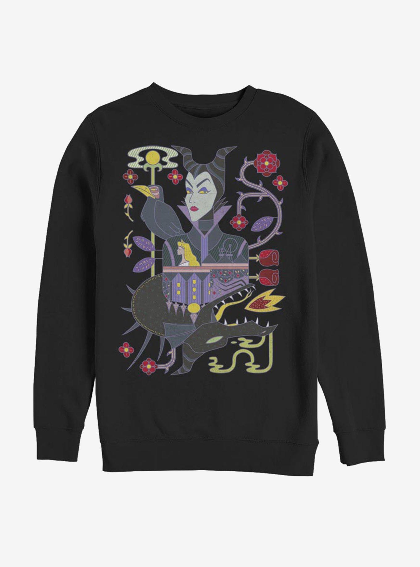 Disney Villains Maleficent Dual Maleficent Sweatshirt
