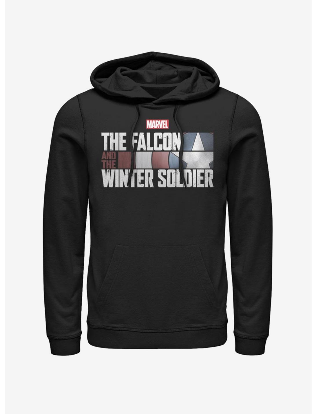 Marvel The Falcon And The Winter Soldier Hoodie, BLACK, hi-res