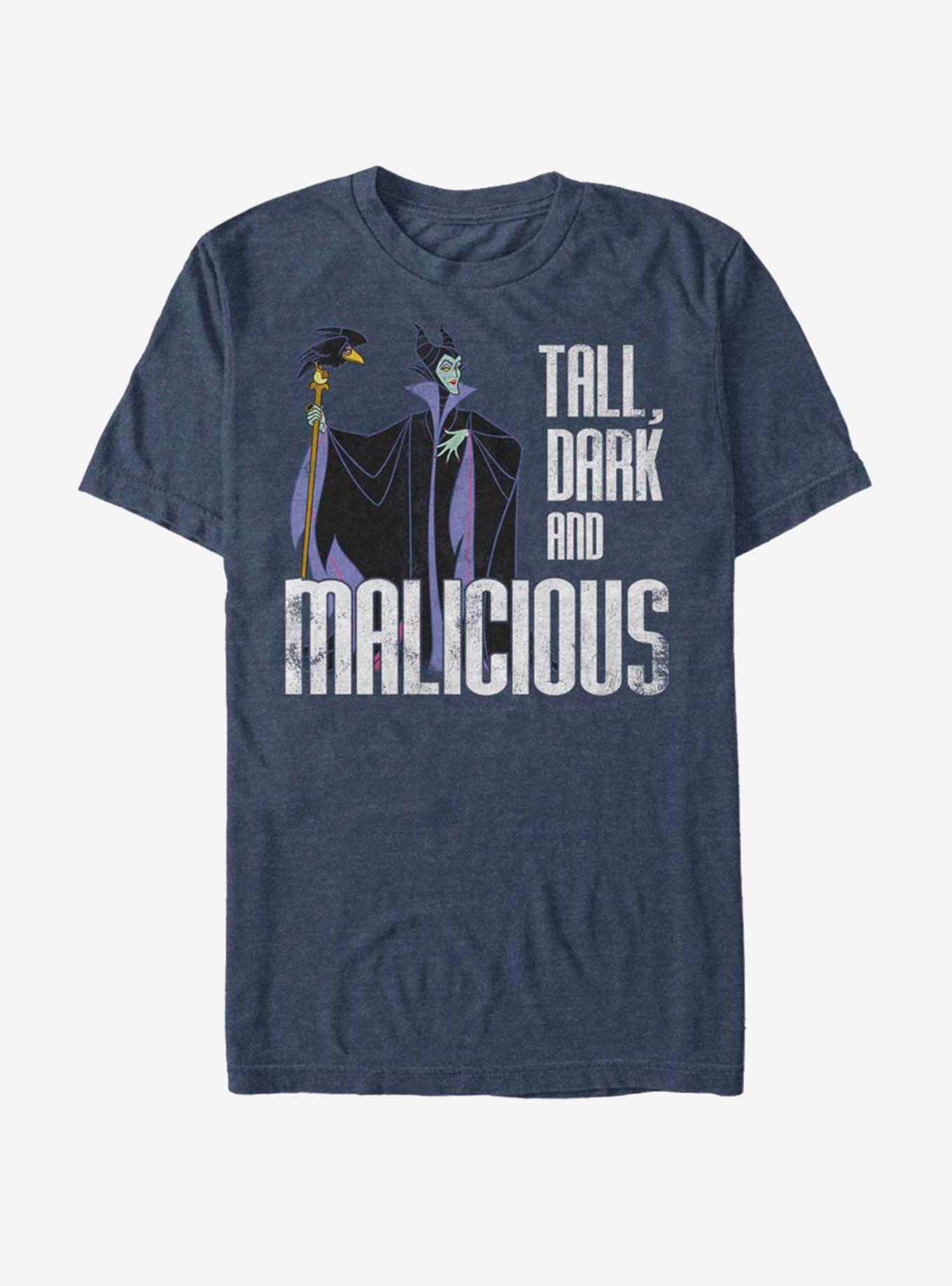 Disney Villains Maleficent Tall N' Dark T-Shirt, NAVY HTR, hi-res