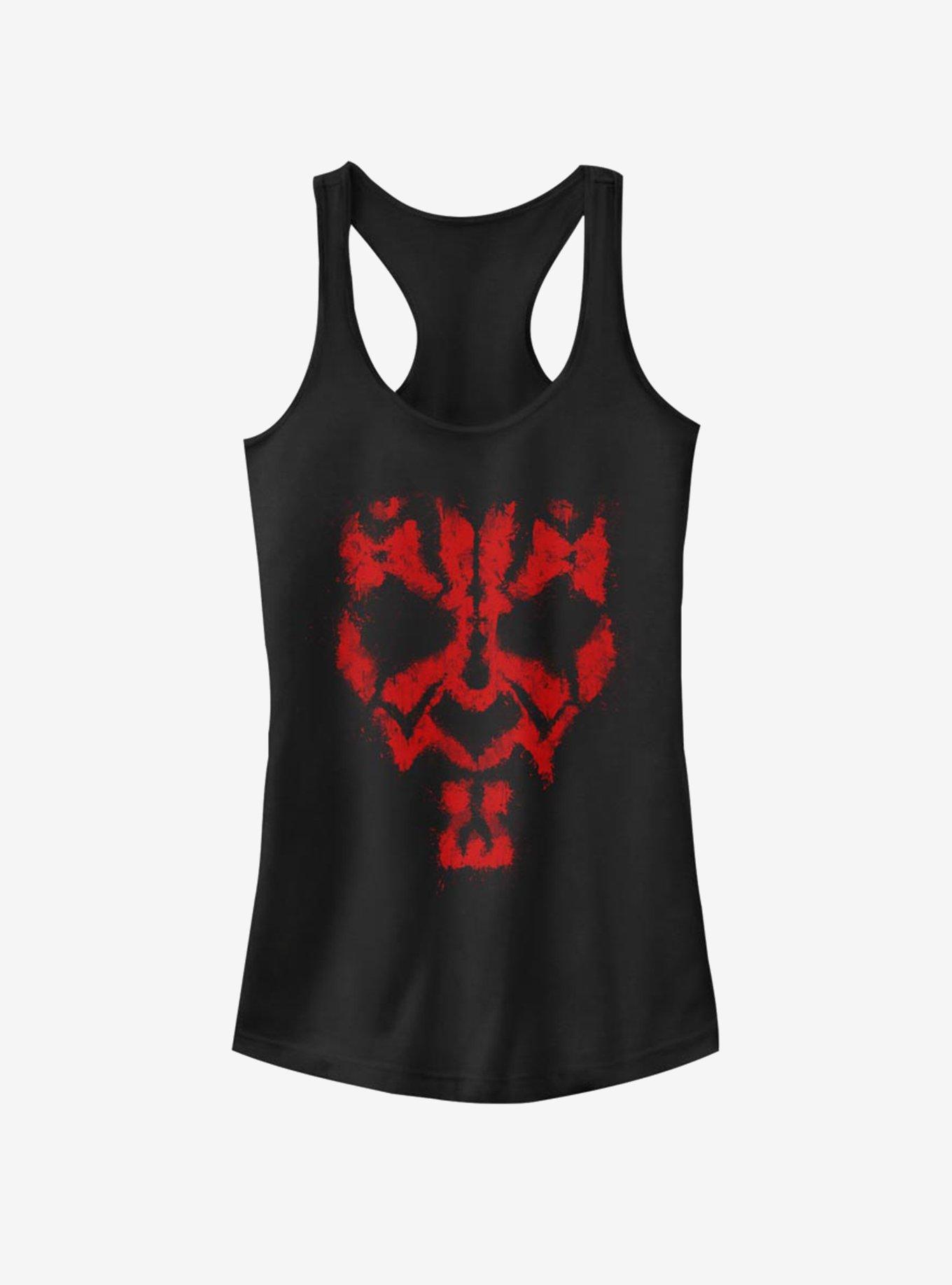 Star Wars Darth Maul Red Paint Girls Tank Top, , hi-res