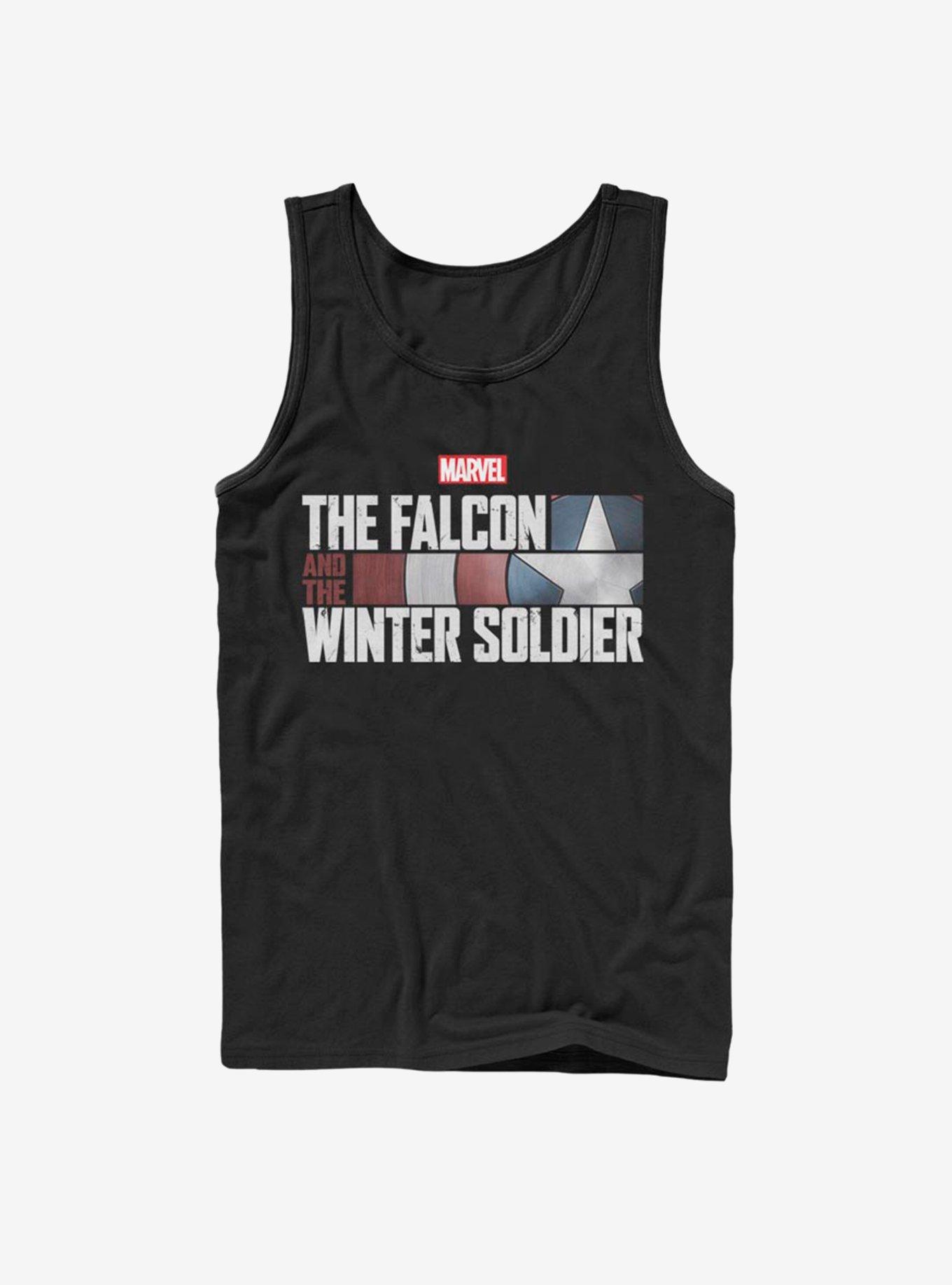Marvel The Falcon And The Winter Soldier Tank, BLACK, hi-res