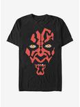 Star Wars Darth Maul Face Girls T-Shirt, BLACK, hi-res
