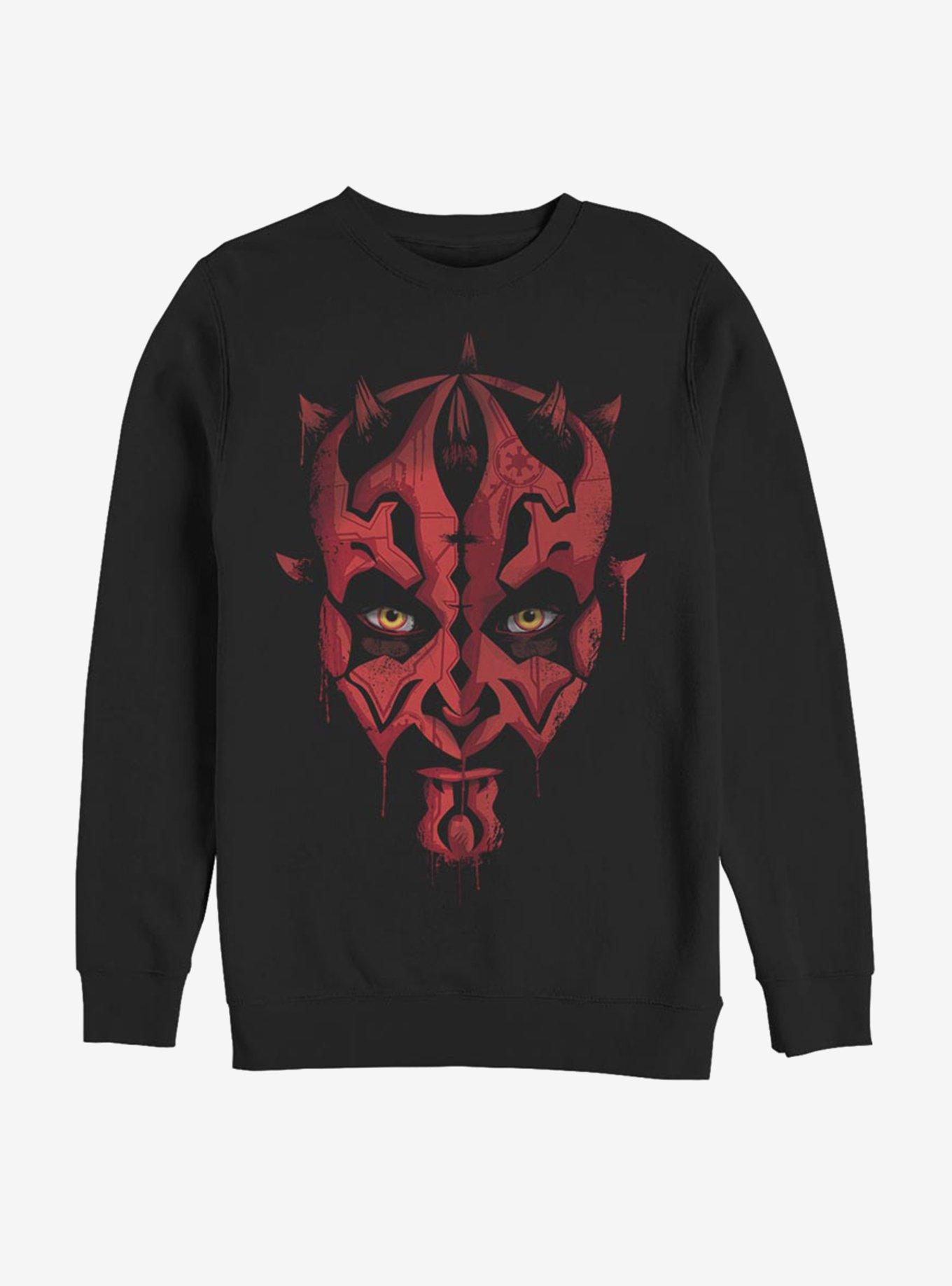 Star Wars Darth Maul Emerges Sweatshirt, BLACK, hi-res