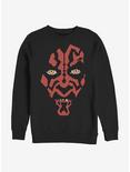 Star Wars Darth Maul Face Sweatshirt, BLACK, hi-res