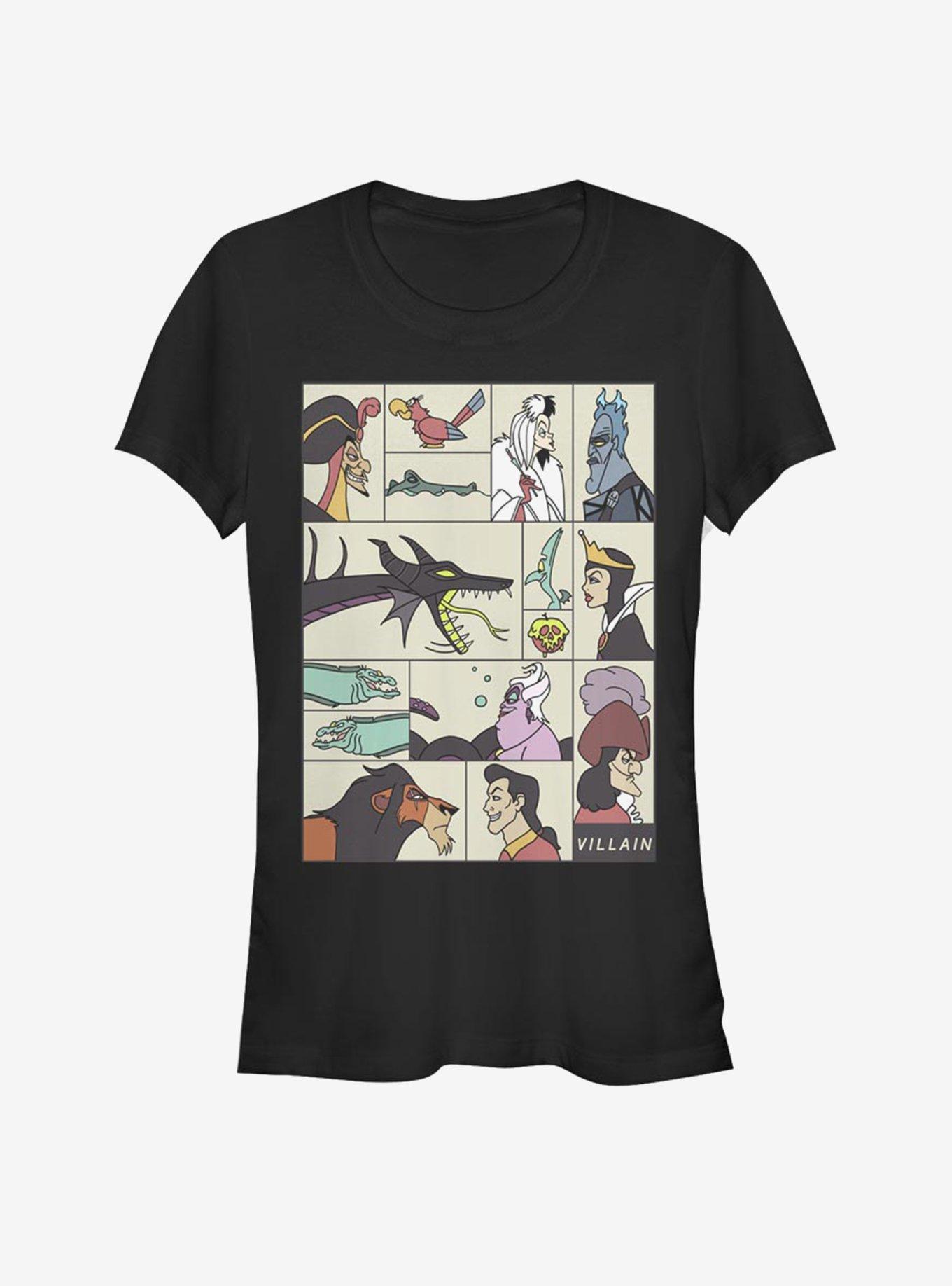 Disney Villains Villainous Girls T-Shirt