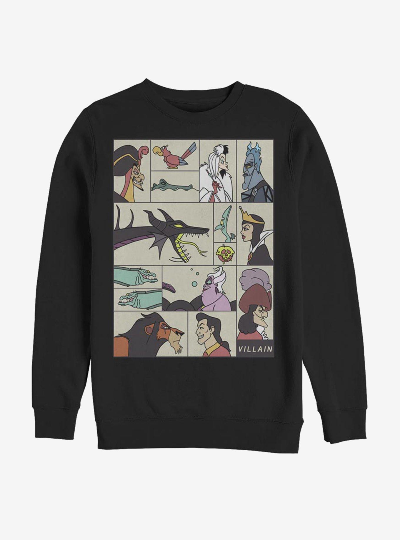 Disney Villains Villainous Sweatshirt, BLACK, hi-res